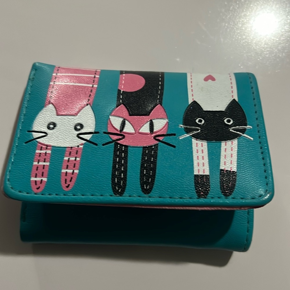 Women’s cat themed wallet